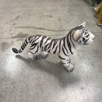 Standing Siberian Tiger Cub Life Size Statue