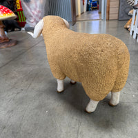 Baby Merino Ram Life Size Statue