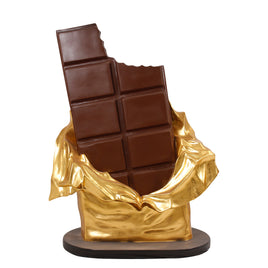 Chocolate Bar Over Sized Statue