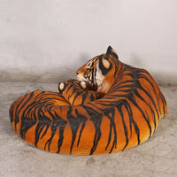 Bengal Tiger With Cub Life Size Statue