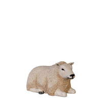 Texelaar Baby Sheep Laying Life Size Statue