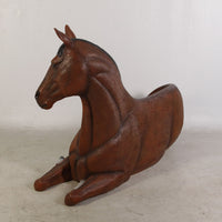 Horse Bench Life Size Statue