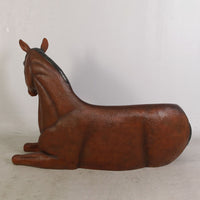 Horse Bench Life Size Statue