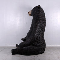 Jumbo Black Bear Life Size Statue