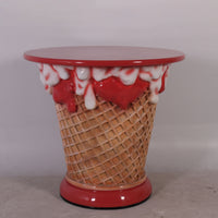 Ice Cream Table And Chairs Set Over Sized Statue