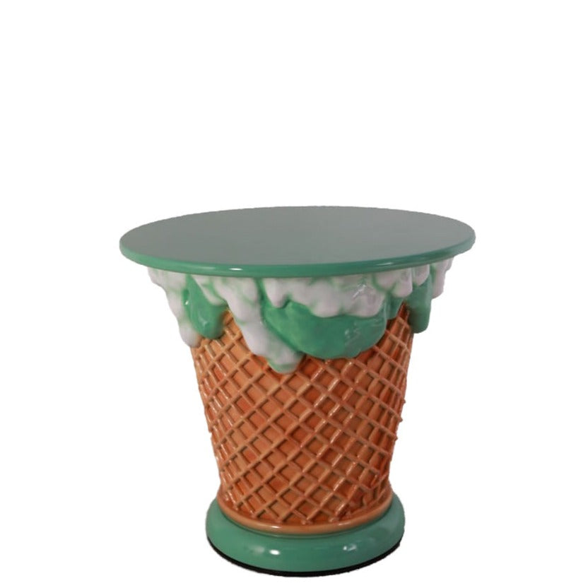 Ice cream cone table and online chairs