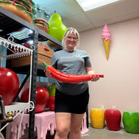 Red Chili Pepper Over Sized Vegetable Statue