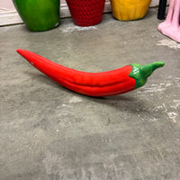 Red Chili Pepper Over Sized Vegetable Statue