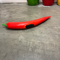 Red Chili Pepper Over Sized Vegetable Statue