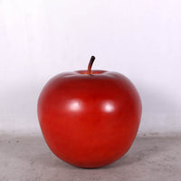 Jumbo Red Apple Over Sized Statue