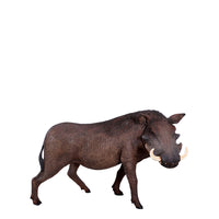 Wild African Warthog Life Size Statue