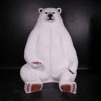 Jumbo Polar Bear Statue