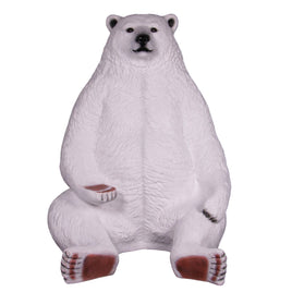 Jumbo Polar Bear Statue