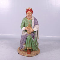 Nativity King Melchior Christmas Life Size Statue