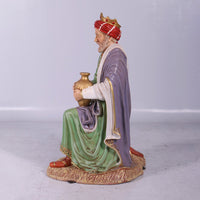 Nativity King Melchior Christmas Life Size Statue