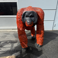 Orangutan Walking Life Size Statue