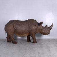 Rhinoceros Life Size Statue