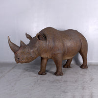 Rhinoceros Life Size Statue