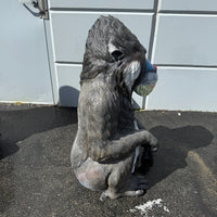 Mandrill Monkey Life Size Statue