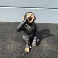 Boozy Monkey Chimpanzee Life Size Statue