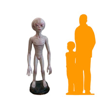 Large Alien Encounter Life Size Statue