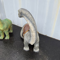 Baby Apatosaurus Dinosaur With Saddle Life Size Statue