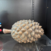 Large Pine Cone Decor Statue