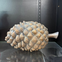 Large Pine Cone Decor Statue