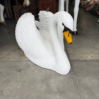 Large Swan Life Size Statue