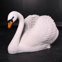 Large Swan Life Size Statue