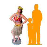 Hawaiian Hula Girl Life Size Statue