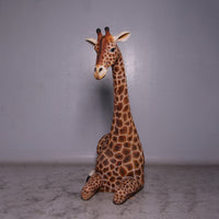 Sitting Giraffe Life Size Statue