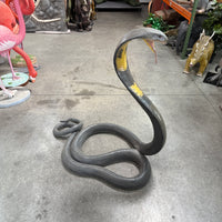 King Cobra Snake Life Size Statue