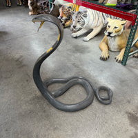 King Cobra Snake Life Size Statue