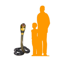 King Cobra Snake Life Size Statue