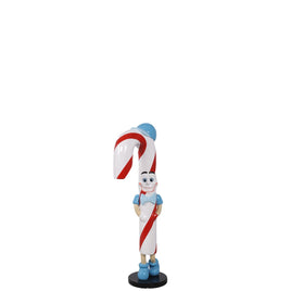 Jr Candy Cane Over Sized Statue - LM Treasures 