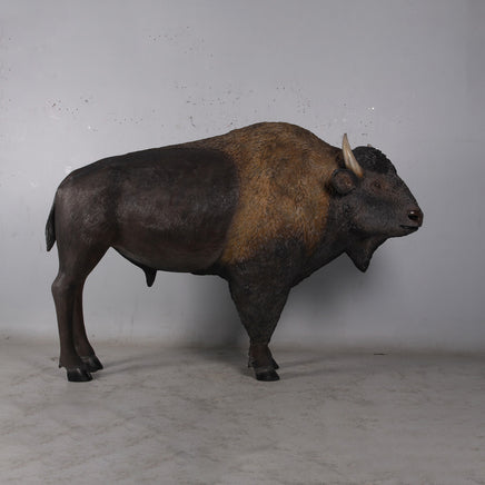 Buffalo Bison Life Size Statue - LM Treasures 