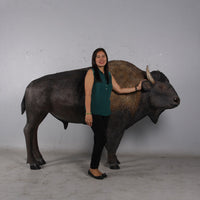 Buffalo Bison Life Size Statue - LM Treasures 