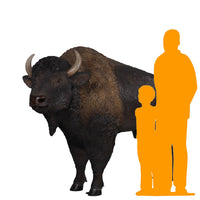 Buffalo Bison Life Size Statue - LM Treasures 