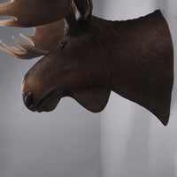 Moose Head Life Size Statue - LM Treasures 