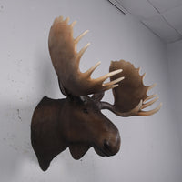 Moose Head Life Size Statue - LM Treasures 