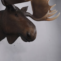 Moose Head Life Size Statue - LM Treasures 