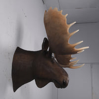 Moose Head Life Size Statue - LM Treasures 