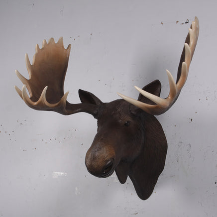 Moose Head Life Size Statue - LM Treasures 