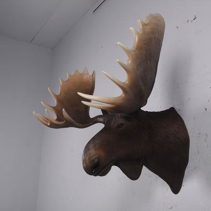 Moose Head Life Size Statue - LM Treasures 