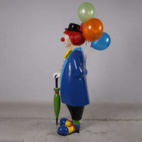 Clown With Balloons Life Size Statue - LM Treasures 