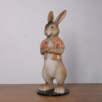 Rob The Bunny Rabbit With Short Jacket Statue - LM Treasures 