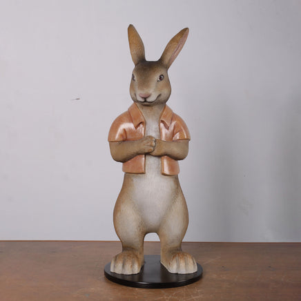 Rob The Bunny Rabbit With Short Jacket Statue - LM Treasures 