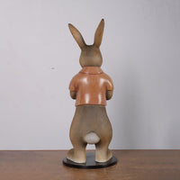 Rob The Bunny Rabbit With Short Jacket Statue - LM Treasures 