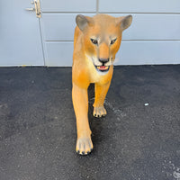 Lioness Walking Life Size Statue